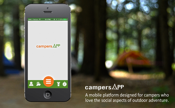 campersAPP advertisement